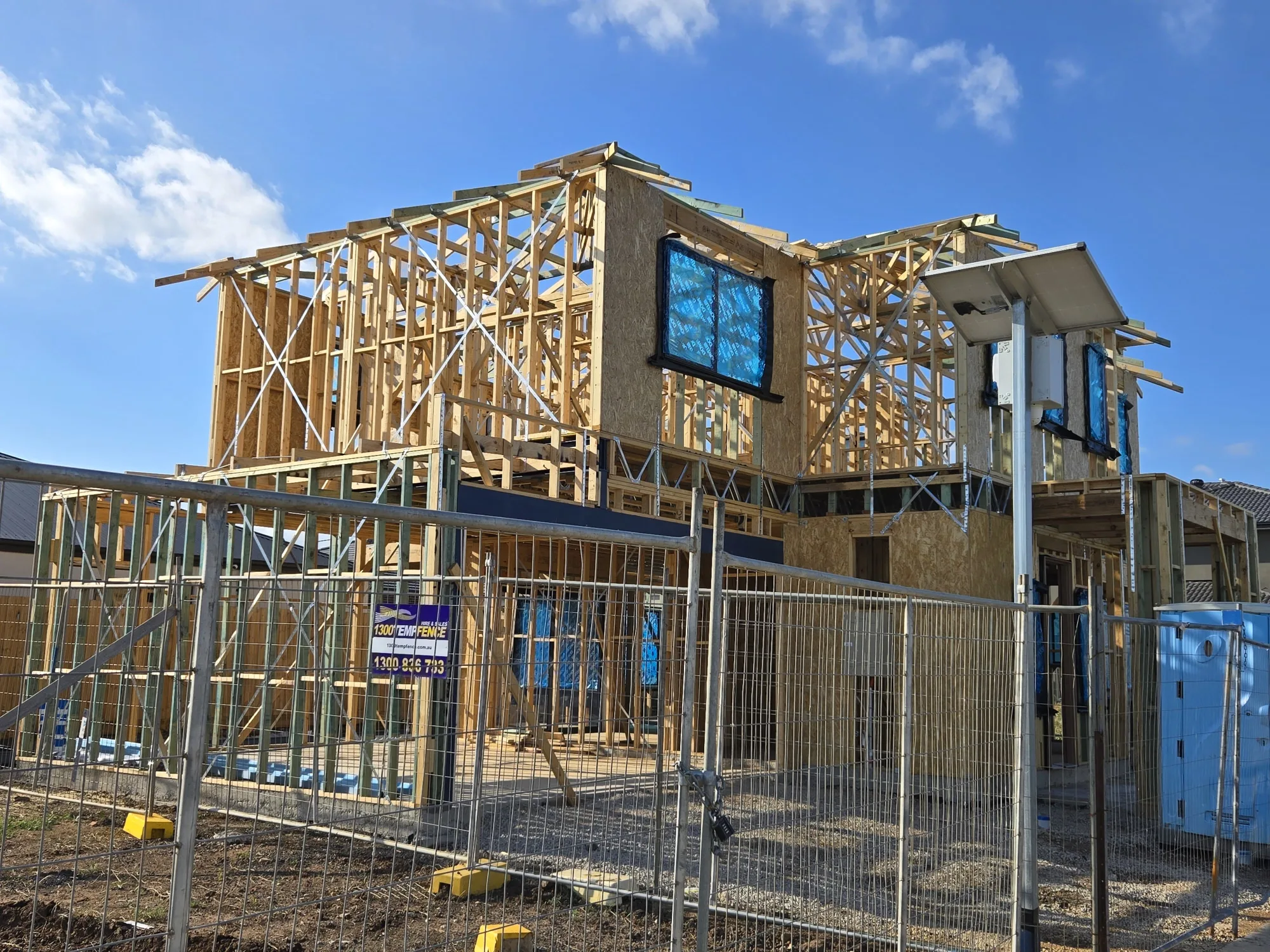 Timber framing project in Melbourne by Master Framers