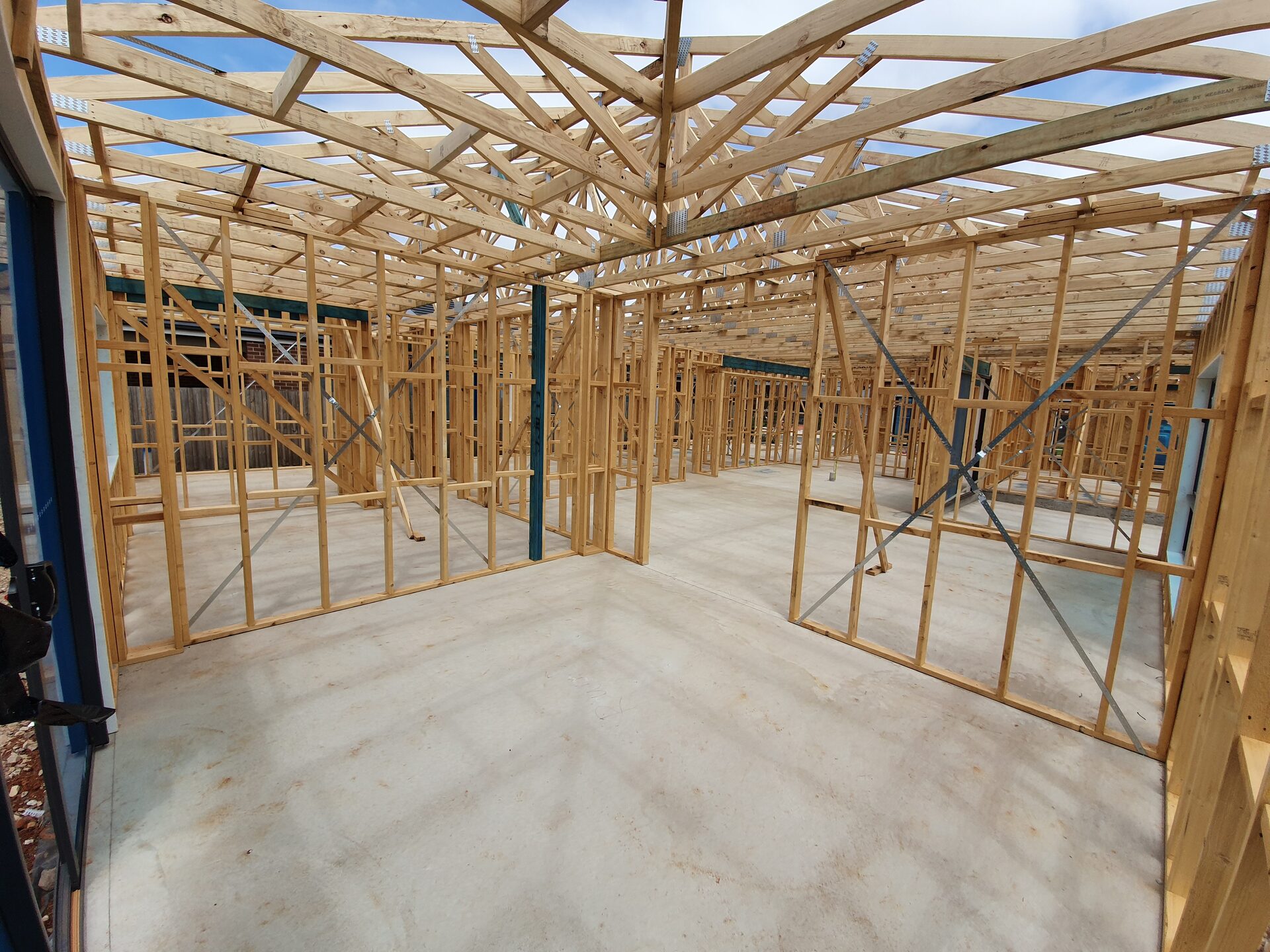 Long Island - Framed Doorways - Long Island build carpentry project in Melbourne